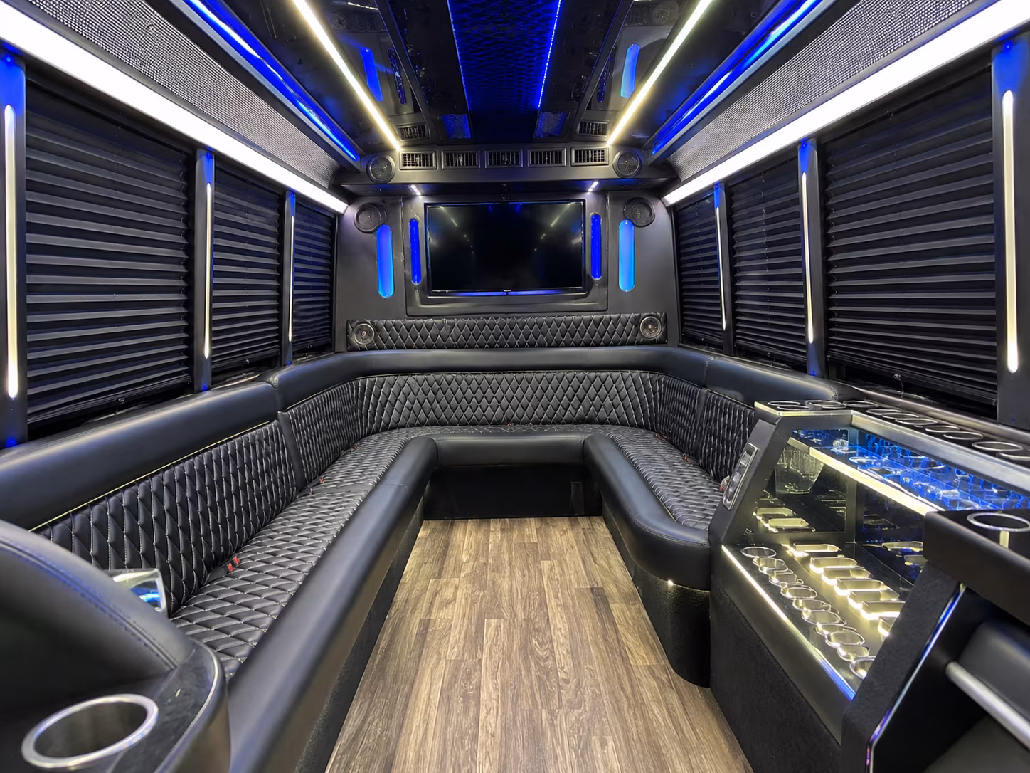 hit every photo stop in your fullerton party bus before the dance